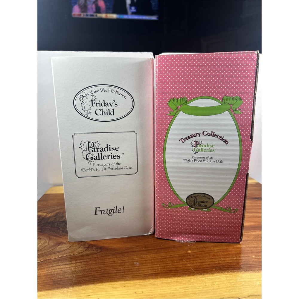 Paradise Galleries "Days of the Week" collection - Friday's child NIB